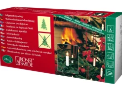 Konstsmide Baum Lichterkette One String 25 warmweiße Birnen innen