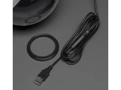 Konstsmide 3D Hologrammkugel Winterlandschaft 2 h Timer64 Dioden Innen (USB)