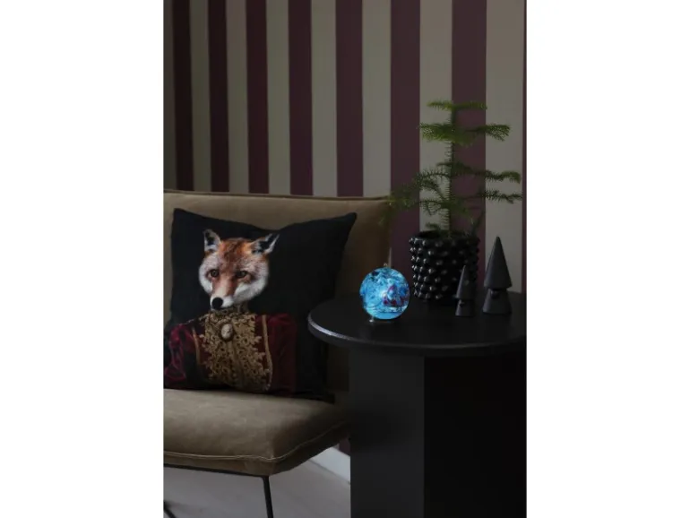 Konstsmide 3D Hologrammkugel Winterlandschaft 2 h Timer 42 Dioden Innen (USB)