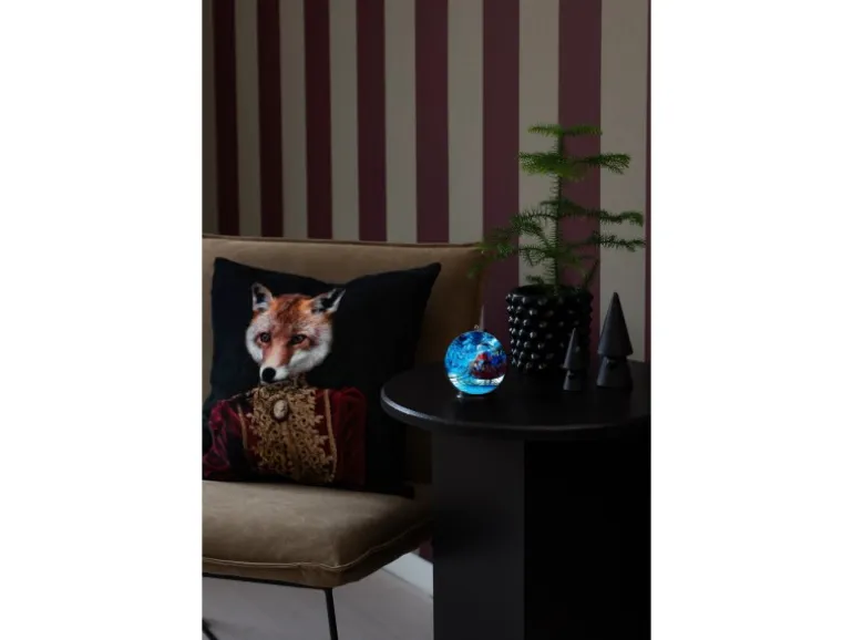 Konstsmide 3D Hologrammkugel Winterlandschaft 2 h Timer 42 Dioden Innen (USB)