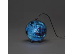 Konstsmide 3D Hologrammkugel Winterlandschaft 2 h Timer 42 Dioden Innen (USB)