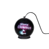 Konstsmide 3D Hologrammkugel "Merry Christmas" 2 h Timer 42 Dioden Innen