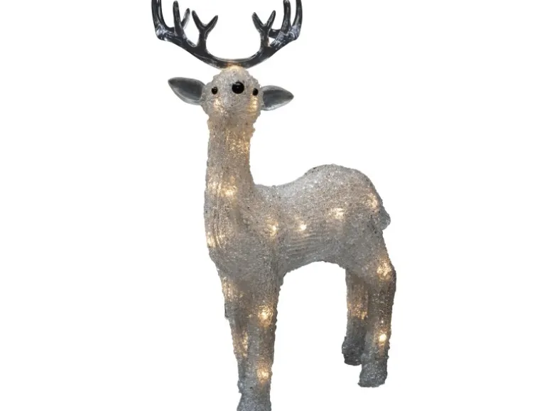 Konstsmide LED Acryl Rentier 24 Warm-Weiße Dioden