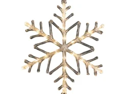 Konstsmide LED Acryl Schneeflocke 24 Dioden Warmweiß