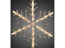 Konstsmide LED Acryl Schneeflocke 24 Dioden Warmweiß