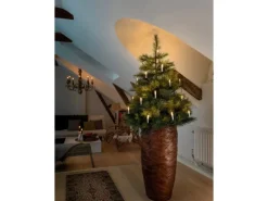 Konstsmide LED Baum Lichterkette 25 warmweiße Topbirnen 230 V innen