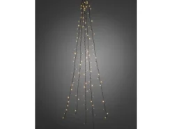 Konstsmide LED Baummantel mit Ring 200 bernsteinfarbene LEDs innen