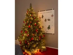 Konstsmide LED Baummantel mit Ring 240 bernsteinfarbene LEDs innen