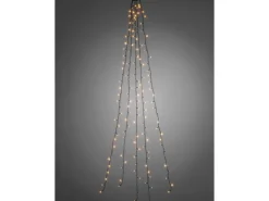 Konstsmide LED Baummantel mit Ring 150 bernsteinfarbene LEDs innen