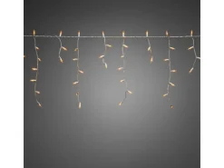 Konstsmide LED Eisregen Lichtervorhang 400 Dioden Bernsteinfarben 31V Außentrafo