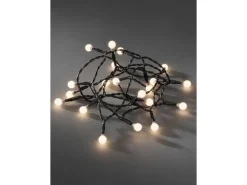 Konstsmide LED Globekette Rund 50 Warmweiß