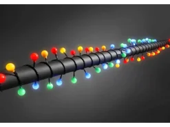 Konstsmide LED Globelichterkette Rund 80 Groß Bunt