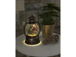 Konstsmide LED Kugellaterne Rund Warmweiß Weihnachtsmann