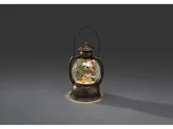 Konstsmide LED Kugellaterne Rund Warmweiß Weihnachtsmann