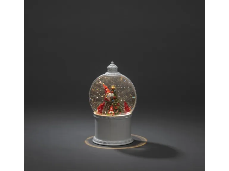 Konstsmide LED Kugellaterne Santas Weiß 1 Warm-Weiße Diode