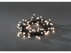 Konstsmide LED Lichterkette Globes 80 warmweiße LEDs innen und außen