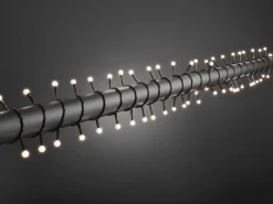 Konstsmide LED Lichterkette Globes 160 warmweiße LEDs innen und außen