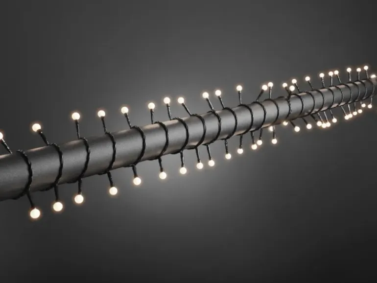 Konstsmide LED Lichterkette Globes 160 warmweiße LEDs innen und außen