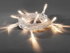 Konstsmide LED Lichterkette 30 warmweiße LEDs innen