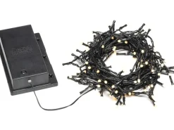 Konstsmide LED Lichterkette mit an/aus Schalter 120 gefrostete Dioden Außen IP44