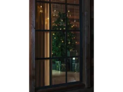 Konstsmide LED Lichtervorhang 8 warmweiße LEDs 8 Plexisterne