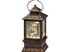 Konstsmide LED Schneelaterne mit Pärchen wassergefüllt 1 warmweiße LED innen