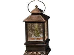 Konstsmide LED Schneelaterne Weihnachtsmarkt 1 LED Warmweiß