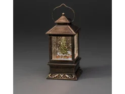 Konstsmide LED Schneelaterne Weihnachtsmarkt 1 LED Warmweiß