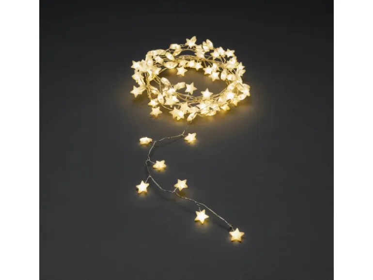 Konstsmide LED Sternenlichterkette 90 Warm-Weiße Dioden