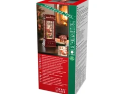 Konstsmide LED Telefonzelle mit Weihnachtsmann 1 LED Warmweiß