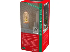 Konstsmide LED Wasserlaterne Deutscher Weihnachtsmarkt Weiß