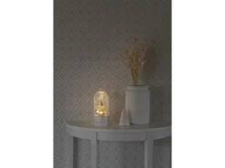 Konstsmide LED Wasserlaterne Deutscher Weihnachtsmarkt Weiß