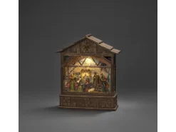 Konstsmide LED Weihnachtskrippe mit 5 h-Timer