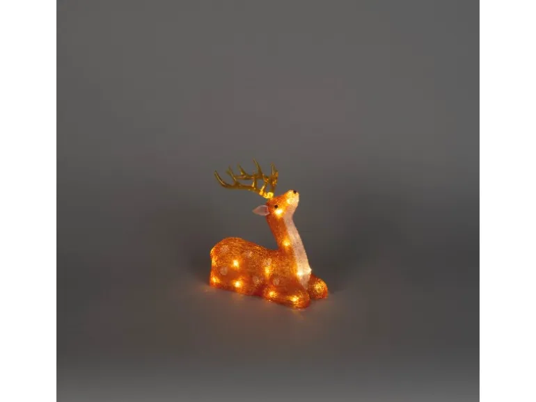 Konstsmide LED-Acryl ''Reh'' mit 24 Warmweißen Dioden