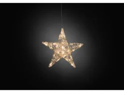 Konstsmide LED-Acryl Stern 24 Dioden Warmweiß