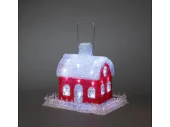 Konstsmide LED-Acryl Vogelhaus 32 kaltweiße LED für Außen