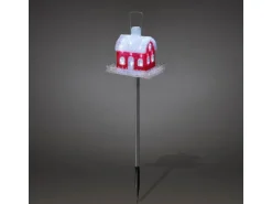 Konstsmide LED-Acryl Vogelhaus 32 kaltweiße LED für Außen