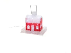 Konstsmide LED-Acryl Vogelhaus 32 kaltweiße LED für Außen