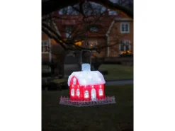 Konstsmide LED-Acryl Vogelhaus 32 kaltweiße LED für Außen