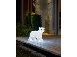 Konstsmide LED-Acryl-Eisbär 64 Dioden Kaltweiß