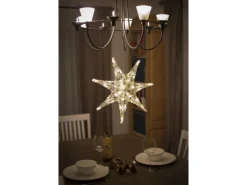 Konstsmide LED-Acryl-Stern 32 Dioden 24 V für Innen Warmweiß