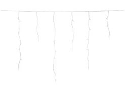 Konstsmide LED-Batterie-Eisregen-Lichtervorhang 240 LED Warmweiß