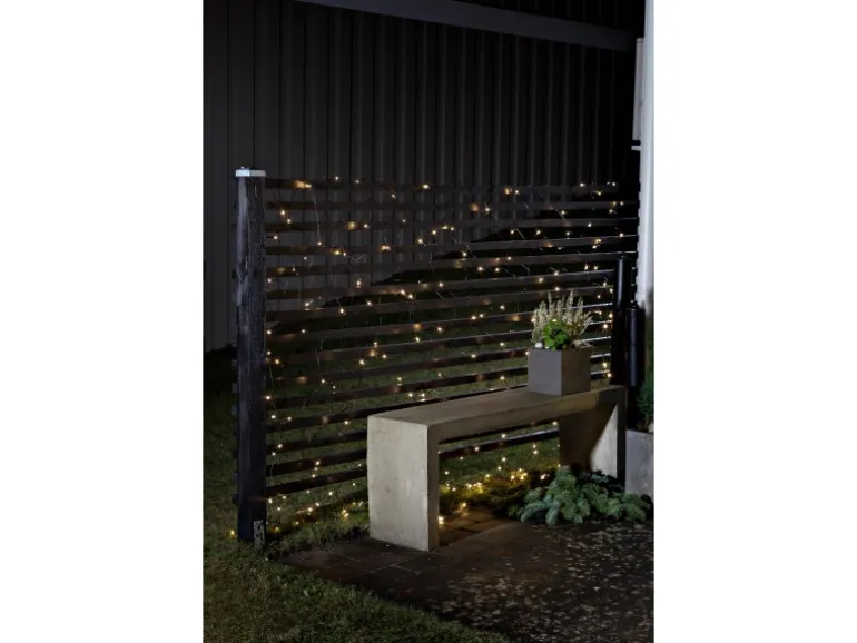 Konstsmide LED-Batterie-Lichternetz 40 Dioden Warmweiß