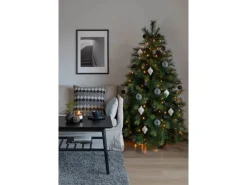 Konstsmide LED-Baummantel mit Ring Ø 8 cm 150 bersteinfarbene LEDs innen