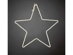 Konstsmide LED-Dekoleuchte für außen Stern 192 warmweiße LEDs