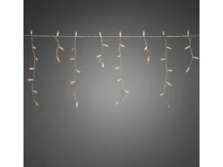 Konstsmide LED-Eisregen-Lichtervorhang 200 bernsteinfarbene LEDs