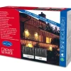 Konstsmide LED-Eiszapfen-Lichtervorhang 16 Zapfen 24 LED Kaltweiß