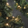 Konstsmide LED-Fichtengirlande Grün 120 bernsteinfarbene Dioden für Innen