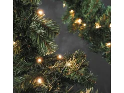 Konstsmide LED-Fichtengirlande Grün 120 bernsteinfarbene Dioden für Innen