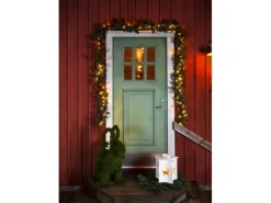 Konstsmide LED-Fichtengirlande Grün 120 bernsteinfarbene Dioden für Innen